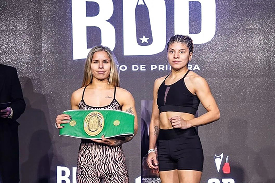 Boxeo, Brandsen, Boxeo de Primera, Sol Baumstarh, Belén Valdebenito, Carmen de Areco, Latigo Coggi, Latigo Box, Club Social, Tyc Sports, Tyc Sports Play, FAB