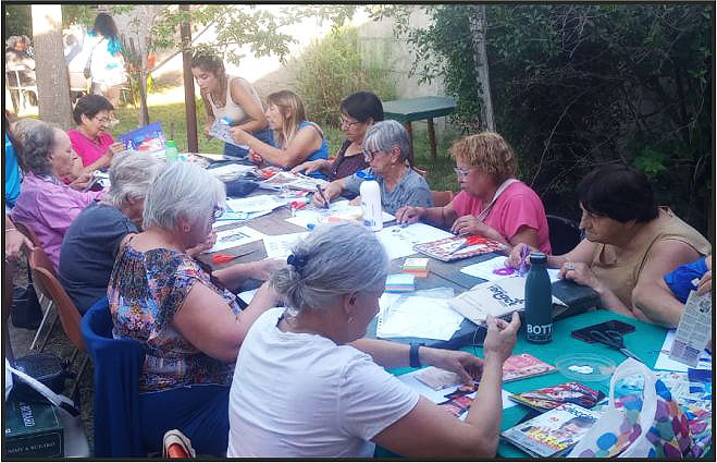 Colonia de Adultos Mayores, Rolando Elizalde, Gabriela Cienfuegos, Bajo Belgrano