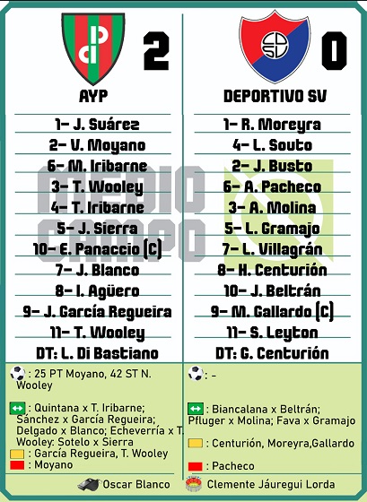 Las Mandarinas, Brandsen, Atlético y Progreso, Estrella de Jeppener, Defensores de Domselaar, Liga Metropolitana San Vicente