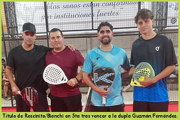 Copa Magnus, Pádel, Complejo Las Malvinas